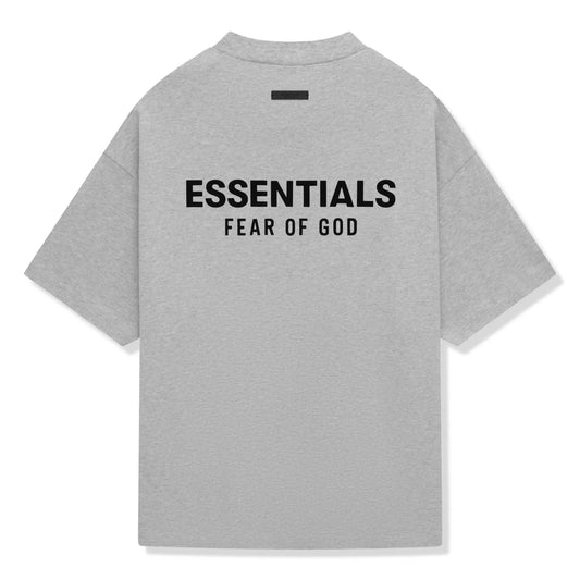 Fear of God Essentials FW24 Tee 'Light Heather Grey' - rear view