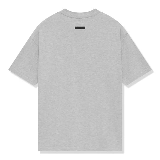 Fear of God Essentials x NBA Tee 'Light Heather' - rear view