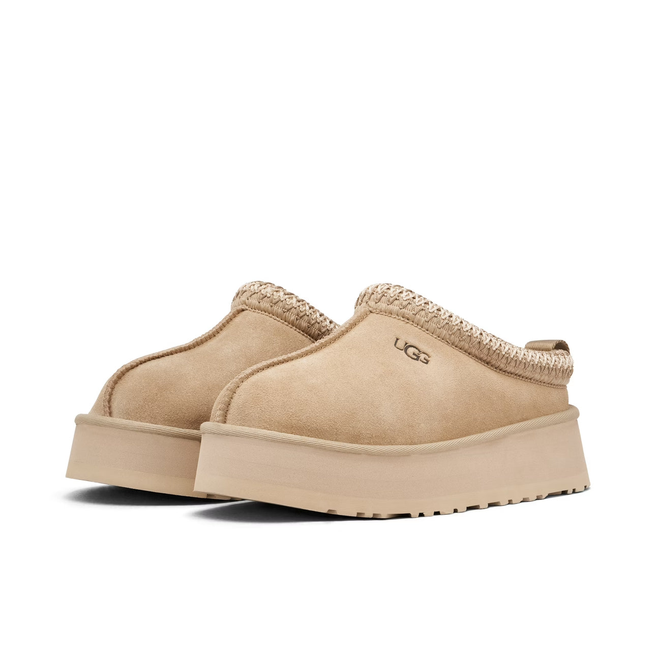 UGG TAZZ ‘MUSTARD SEED’ - UGG Tazz platform slipper rear heel and sole detail