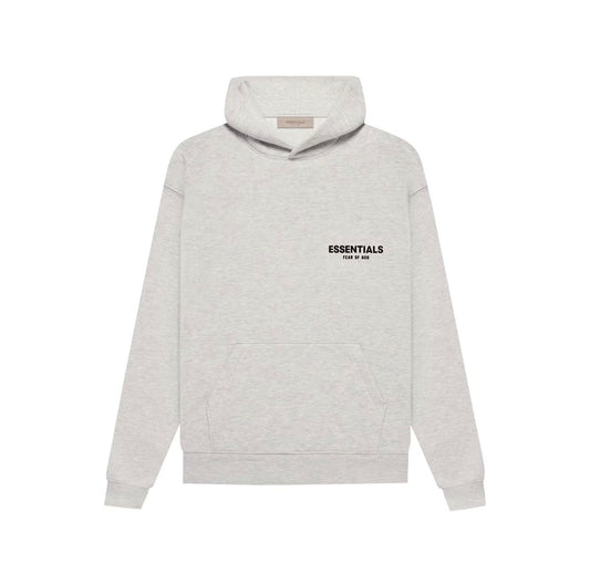 FEAR OF GOD ESSENTIALS HOODIE LIGHT OATMEAL