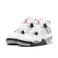Jordan 4 White Cement