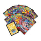 Collection of Pokémon trading card packs on a white background