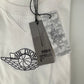 AIR DIOR WINGS LOGO T-SHIRT - Air Dior designer t-shirt close-up fabric and branding detail