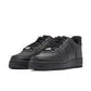 AIR FORCE 1 ‘07 BLACK - Nike Air Force 1 sneaker rear heel and sole detail