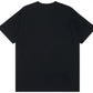 BAPE College Tee Black - Back view of A Bathing Ape College t-shirt on white background