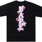 BAPE Sakura Photo Ape Head Tee (SS22) Black - rear view