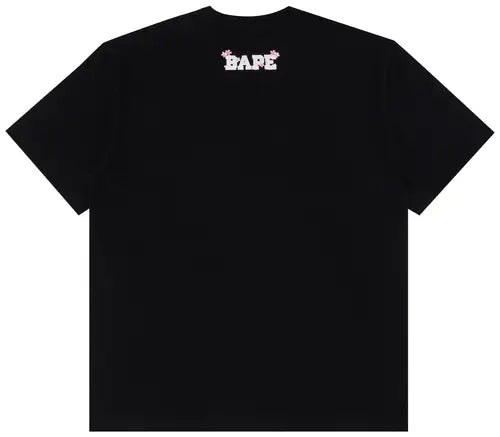 BAPE Sakura Tee (SS24) Black - rear view