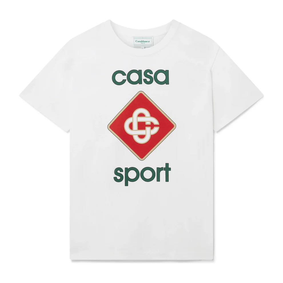 Casa Blanca Tee Shirt Casa Sport - front view on white background