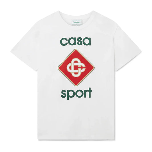 Casa Blanca Tee Shirt Casa Sport - front view on white background