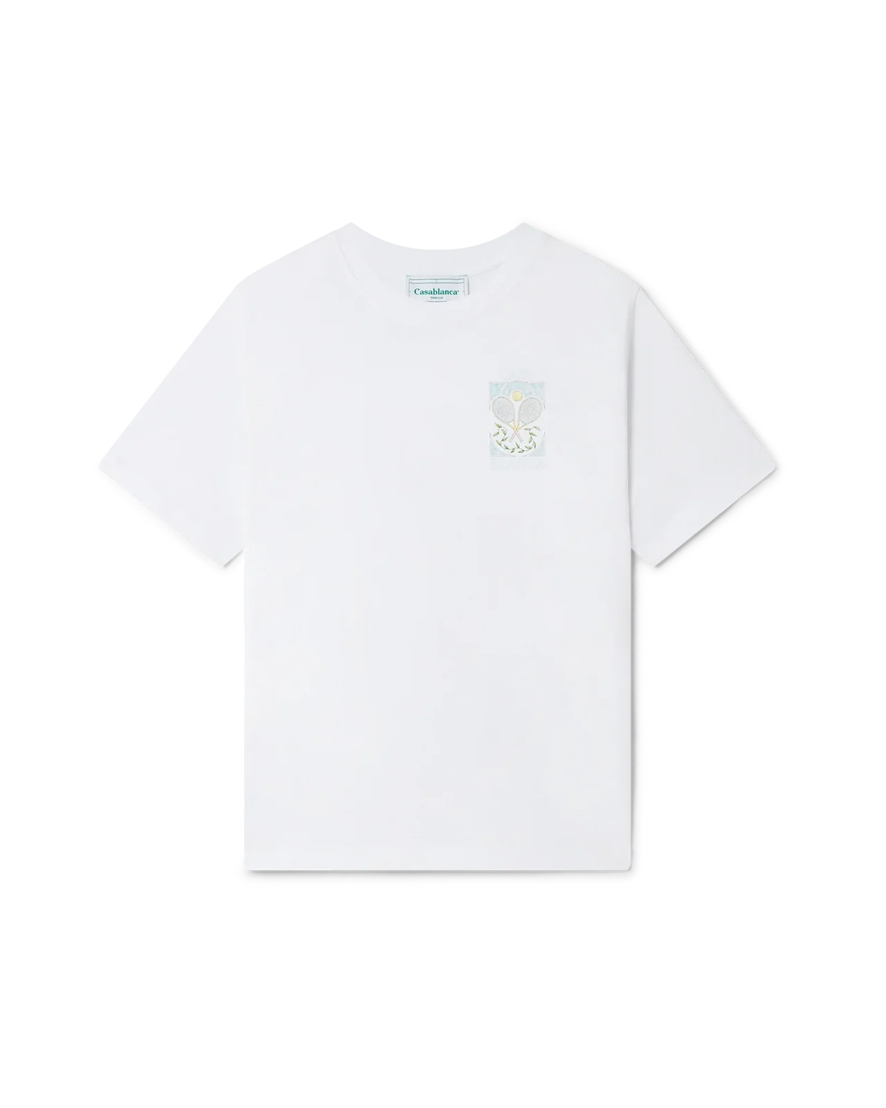 Casa Blanca Tee Shirt Casa Sport Pastelle - front view on white background