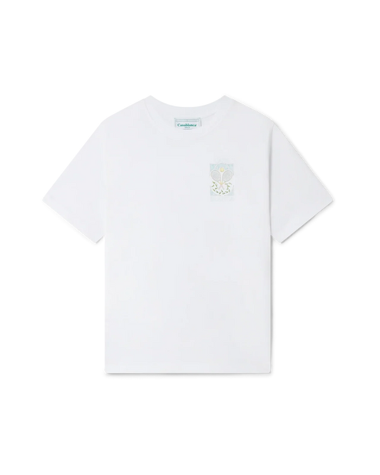 Casa Blanca Tee Shirt Casa Sport Pastelle - front view on white background