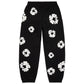 Denim Tears Cotton Wreath Black White Bottoms - rear view