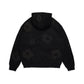 Denim Tears Cotton Wreath Monochrome Hoodie - rear view