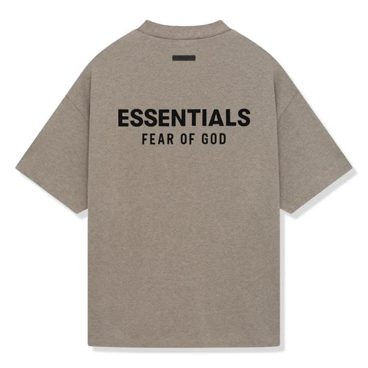 Fear of God Essentials FW24 Tee 'Heather Grey' - rear view