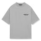 Fear of God Essentials FW24 Tee 'Light Heather Grey' - front view on white background