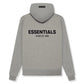 Fear of God Essentials Hoodie 'Dark Oatmeal' - rear view