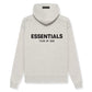 Fear of God Essentials Hoodie 'Light Oatmeal' - rear view