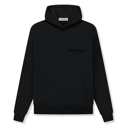 Fear of God Essentials Pullover Hoodie 'Stretch Limo' - front view on white background