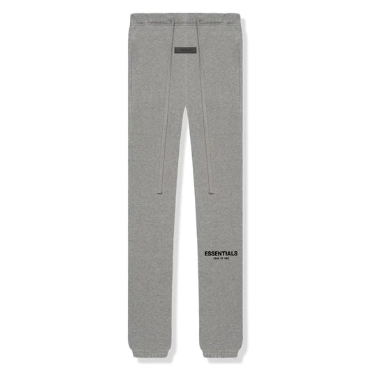 Fear of God Essentials Sweatpants 'Dark Oatmeal' - front view on white background