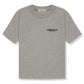 Fear of God Essentials Tee 'Dark Oatmeal' - front view on white background