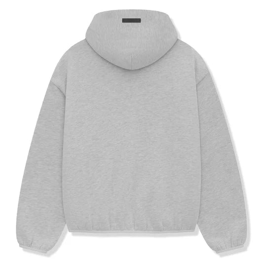 Fear of God Essentials x NBA Hoodie 'Light Heather' - rear view