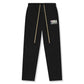 Fear of God Essentials x NBA Relaxed Sweatpant 'Black' - front view on white background