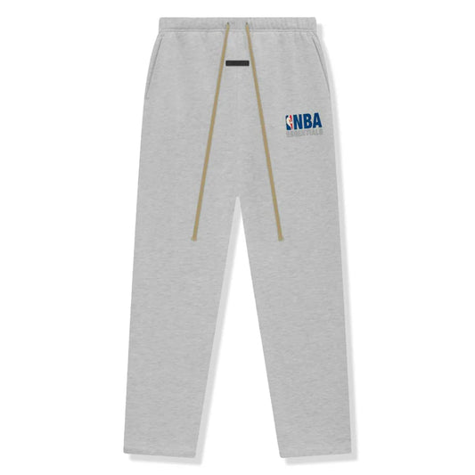 Fear of God Essentials x NBA Relaxed Sweatpant 'Light Heather' - front view on white background