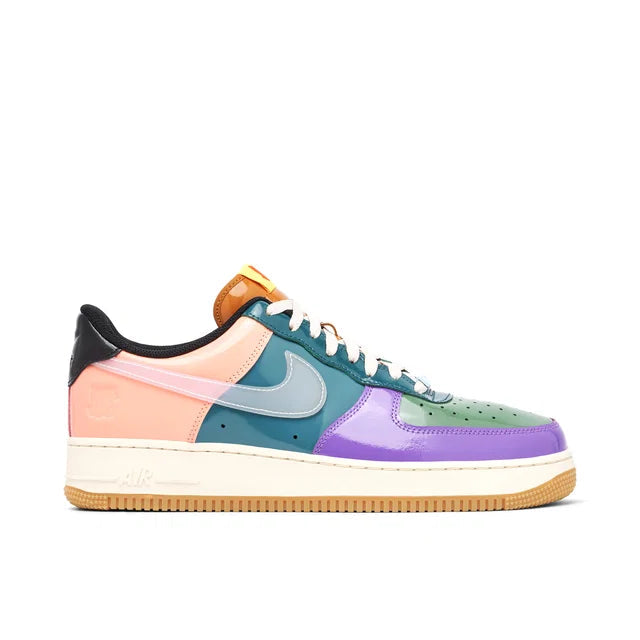 Nike Air Force 1 '07 Undefeated Wild Berry - Nike Air Force 1 sneaker side profile view on white background