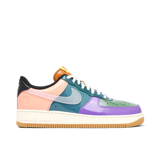 Nike Air Force 1 '07 Undefeated Wild Berry - Nike Air Force 1 sneaker side profile view on white background