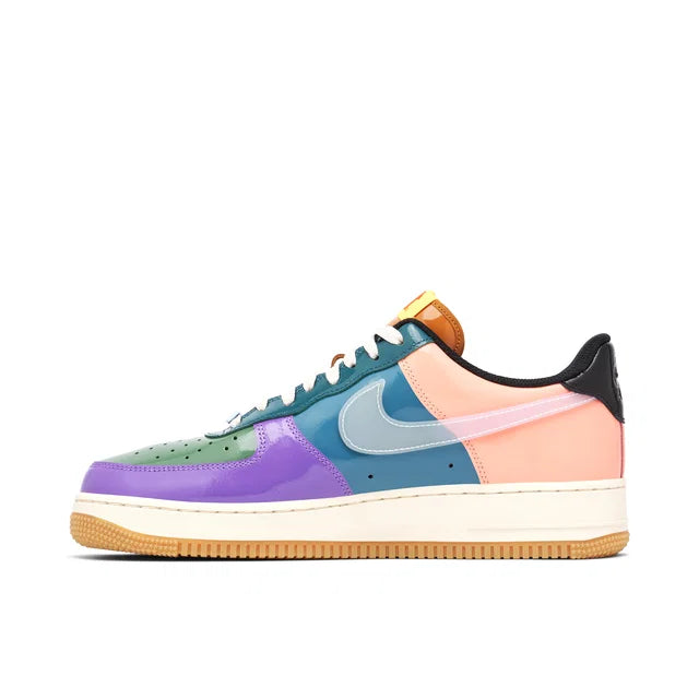 Nike Air Force 1 '07 Undefeated Wild Berry - Nike Air Force 1 sneaker alternate angle view