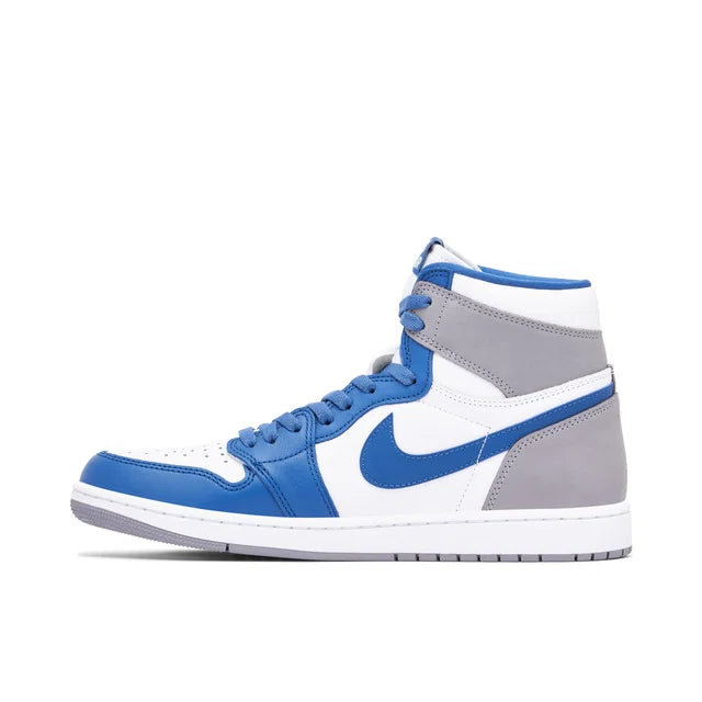 Nike Air Jordan 1 High True Blue - Air Jordan 1 High sneaker alternate angle view