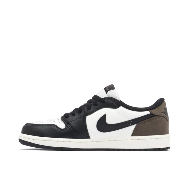 Nike Air Jordan 1 Low Mocha Mens - Air Jordan 1 Low sneaker alternate angle view