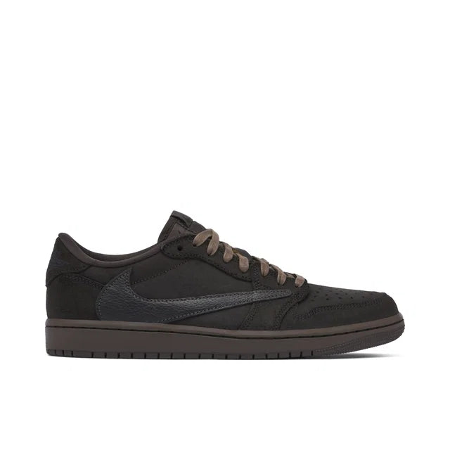Nike Air Jordan 1 Low Travis Scott Mocha - side profile view on white background