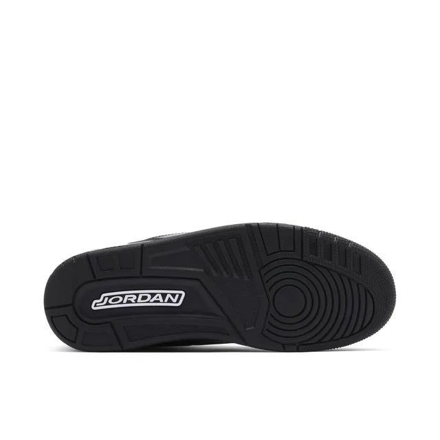 Nike Air Jordan 3 Black Cat - Air Jordan 3 sneaker rear heel and sole detail