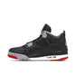 Nike Air Jordan 4 Bred Reimagined - Air Jordan 4 sneaker alternate angle view