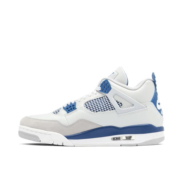 Nike Air Jordan 4 Military Blue - Air Jordan 4 sneaker alternate angle view