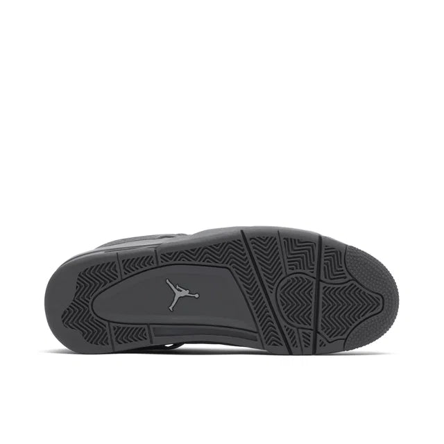 Nike Air Jordan 4 Wet Cement Paris Olympics - Air Jordan 4 sneaker rear heel and sole detail