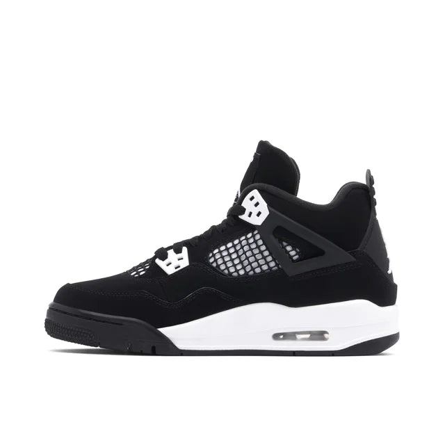 Nike Air Jordan 4 White Thunder GS - Air Jordan 4 sneaker alternate angle view