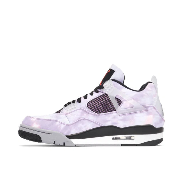 Nike Air Jordan 4 Zen Master Purple - Air Jordan 4 sneaker alternate angle view