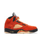 Nike Air Jordan 5 Dunk On Mars - Air Jordan 5 sneaker side profile view on white background
