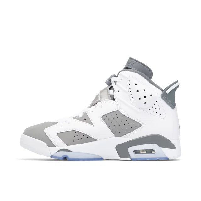 Nike Air Jordan 6 Cool Grey - Air Jordan 6 sneaker alternate angle view