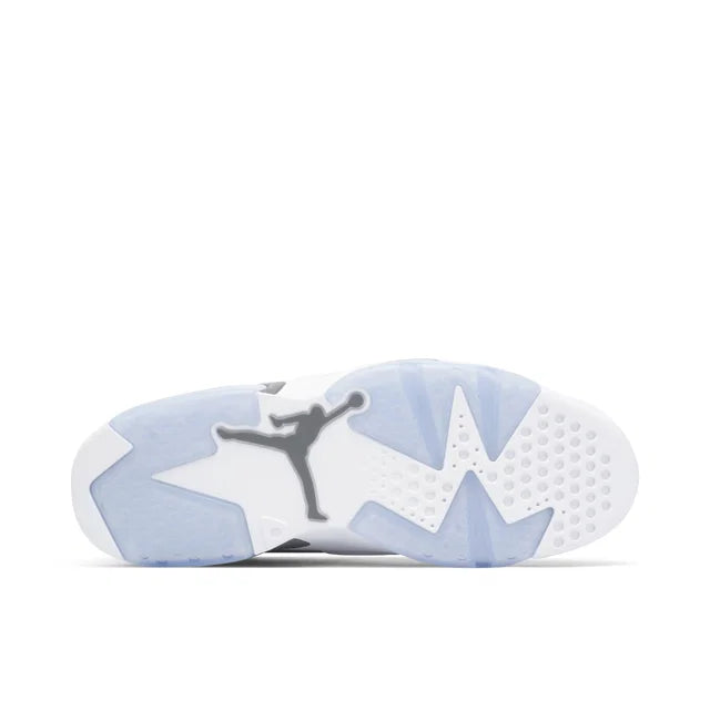 Nike Air Jordan 6 Cool Grey - Air Jordan 6 sneaker rear heel and sole detail