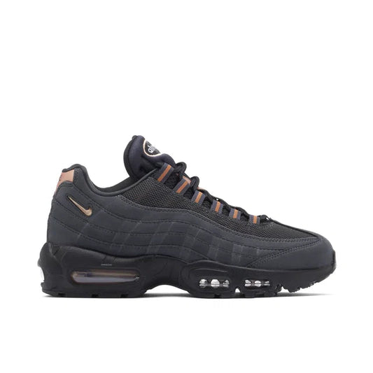 Nike Air Max 95 Live Yours Central Cee Black/Bronze - Nike Air Max 95 sneaker side profile view on white background