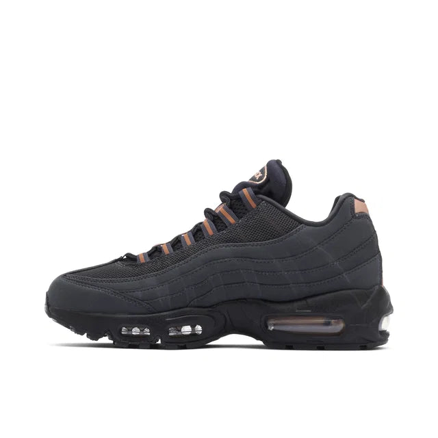 Nike Air Max 95 Live Yours Central Cee Black/Bronze - Nike Air Max 95 sneaker alternate angle view