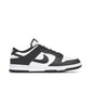 Nike Dunk Low Black White Panda - Nike Dunk Low sneaker side profile view on white background