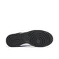 Nike Dunk Low Black White Panda - Nike Dunk Low sneaker rear heel and sole detail