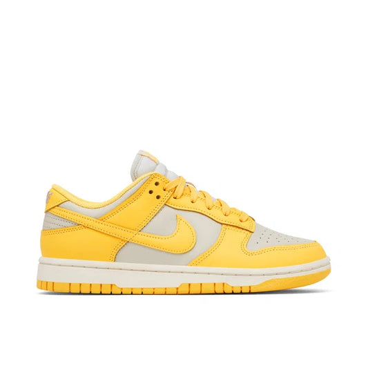 Nike Dunk Low Citron yellow - Nike Dunk Low sneaker side profile view on white background