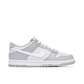 Nike Dunk Low Grey Cloud - Nike Dunk Low sneaker side profile view on white background