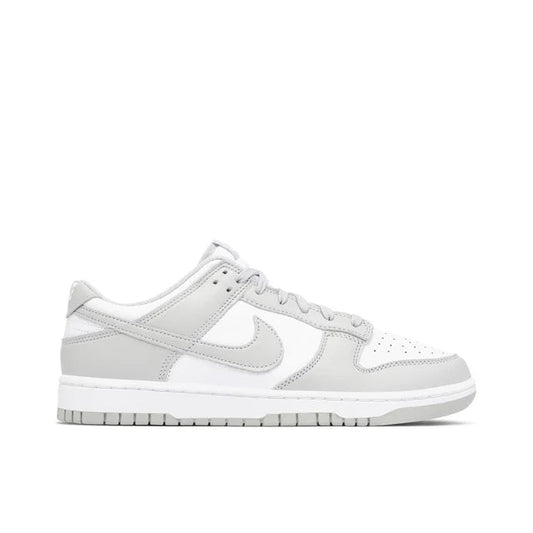 Nike Dunk Low Grey Fog - Nike Dunk Low sneaker side profile view on white background