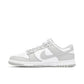 Nike Dunk Low Grey Fog - Nike Dunk Low sneaker alternate angle view